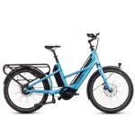 Vélo Cargo Longtail Électrique Cube Longtail Hybrid 725 Enviolo Heavy Duty 725 Wh 26'' Bleu 2024 – Image 3