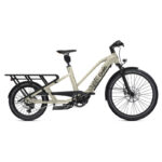 Vélo Cargo Longtail Électrique O2 Feel Equo Adventure 5.1 Mid Shimano Cues 9V 835 Wh 20/26'' Beige Pack Family Extra – Image 4