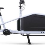 Vélo Cargo Électrique Cube Cargo Hybrid 500 Enviolo Cargo 500 Wh 20/27.5'' Blanc Flash