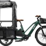Vélo Cargo Longtail Électrique O2 Feel Equo 4.2 Mid Shimano Deore 10V 835 Wh 20/26'' Vert Pack Family Extra