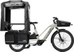 Vélo Cargo Longtail Électrique O2 Feel Equo Adventure 5.1 Mid Shimano Cues 9V 835 Wh 20/26'' Beige Pack Family Extra