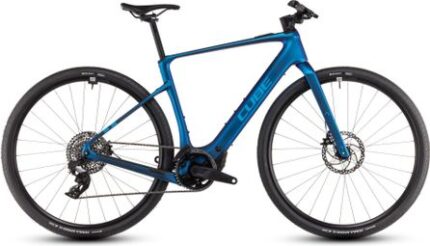 Vélo Cube Nulane Hybrid C:62 SLX 400X nebula´n´blue M