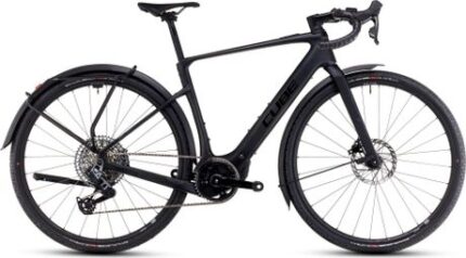 Vélo Cube Nuroad Hybrid C:62 SLX FE 400X carbon´n´glossy 2025 taille S
