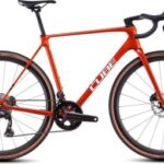 Vélo de Cyclocross Cube Cross Race C:62 SLX Shimano Ultegra Di2/GRX Di2 12V 700 mm Orange Electric 2025