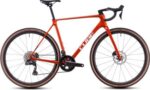 Vélo de Cyclocross Cube Cross Race C:62 SLX Shimano Ultegra Di2/GRX Di2 12V 700 mm Orange Electric 2025