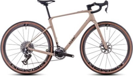 Vélo de Gravel Cube Nuroad C:62 SLT Sram Red XPLR AXS 13V 700 mm Beige Mineral Grit 2025