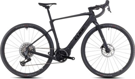 Vélo de Gravel Électrique Cube Nuroad Hybrid C:62 SLX 400X Sram Rival eTap AXS/Sram GX Eagle AXS 12V 400 Wh 700 mm Noir Carbon 2025 Vélo de Gravel Électrique Cube Nuroad Hybrid C:62 SLX 400X Sram Rival eTap AXS/Sram GX Eagle AXS 12V 400 Wh 700 mm Noir Carbon 2025