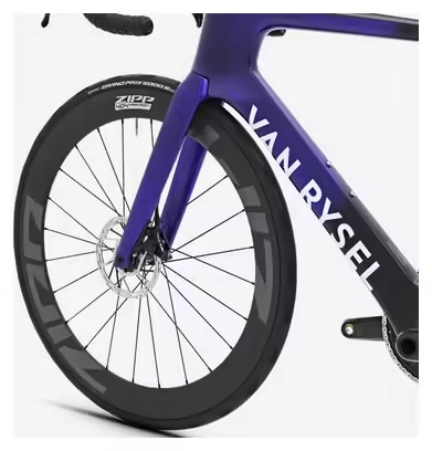 Vélo de route électrique Van Rysel RCR-F Pro violet équipé du groupe Sram Force AXS 12 vitesses, roues 700 mm, modèle 2025-8