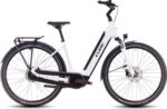 Vélo de Ville Électrique Cube Supreme Hybrid Comfort One 500 Easy Entry Shimano Nexus 8V 500 Wh 700 mm Blanc Metallic 2025