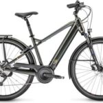 Vélo de Ville Électrique Moustache Samedi 28.7 Smart System Shimano Deore 11V 625 Wh 700 mm Vert Foncé 2023