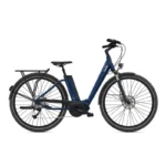Vélo de Ville Électrique O2 Feel iVog Explorer 4.1 Univ Shimano Altus 9V 400 Wh 27,5'' Bleu