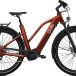 Vélo de Ville Électrique O2 Feel Vern 7.2 Mid Shimano Alivio 9V 835 Wh 27.5'' Bronze