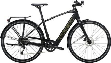 Vélo de Ville Électrique Trek FX+ 2 Shimano Altus 9V 250 Wh 700 mm Noir
