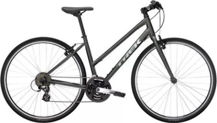 Vélo de ville Femme Trek FX 1 Stagger Shimano Altus 7V Gris