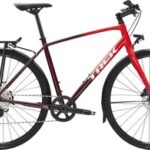 Vélo de Ville Trek FX 3 Disc Equipped Shimano Deore 10V 700 mm Rouge Viper 2023