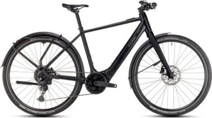 Vélo Fitness Électrique Cube Editor Hybrid Pro FE 400X Shimano Cues 10V 400 Wh 700 mm Noir Spectral 2025