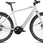 Vélo Fitness Électrique Cube Editor Hybrid SLX FE 400X Shimano Alfine 8V 400 Wh 700 mm Gris Sleek 2025