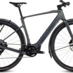 Vélo Fitness Électrique Cube Nulane Hybrid C:62 Race FE 400X Shimano Cues 9V 400 Wh 700 mm Vert Sage Brush 2025