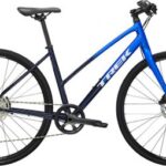 Vélo Fitness Trek FX 3 Disc Stagger Shimano Deore 10V 700 mm Bleu