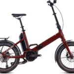 Vélo Pliant Électrique Cube Fold Hybrid 500 Shimano Tiagra 10V 500 Wh 20'' Rouge Merlot 2025