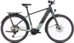 VTC Électrique Cube Kathmandu Hybrid C:62 SLT 400X Shimano Deore XT 12V 400 Wh 700 mm Vert Stellar 2025