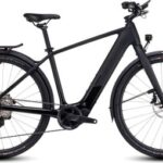 VTC Électrique Cube Kathmandu Hybrid C:62 SLX 400X Shimano Deore 12V 400 Wh 700 mm Gris Carbon Noir 2025