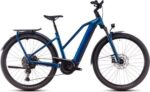 VTC Électrique Cube Kathmandu Hybrid EX 800 Trapeze Shimano Cues 11V 800 Wh 700 mm Bleu Electric 2025