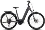 VTC Électrique Cube Kathmandu Hybrid Pro 800 Easy Entry Shimano Cues 11V 800 Wh 700 mm Gris Slab 2025