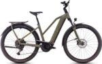 VTC Électrique Cube Kathmandu Hybrid Pro 800 Trapeze Shimano Cues 11V 800 Wh 700 mm Vert Dusty Olive 2025