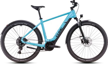 VTC Électrique Cube Nuride Hybrid Performance 500 Allroad Shimano Cues 9V 500 Wh 29'' Bleu Swimming Pool 2025 VTC Électrique Cube Nuride Hybrid Performance 500 Allroad Shimano Cues 9V 500 Wh 29'' Bleu Swimming Pool 2025