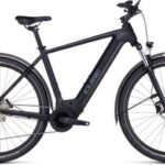VTC Électrique Cube Nuride Hybrid Pro 750 Allroad Shimano Deore 10V 750 Wh 29'' Noir