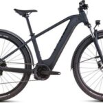 VTT Électrique Semi-Rigide Cube Reaction Hybrid Performance 500 Allroad Shimano Cues 9V 500 Wh 29'' Noir Night 2025