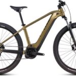 VTT Électrique Semi-Rigide Cube Reaction Hybrid Performance 500 Shimano Cues 9V 500 Wh 29'' Or Lime 2025