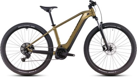 VTT Électrique Semi-Rigide Cube Reaction Hybrid Performance 500 Shimano Cues 9V 500 Wh 29'' Or Lime 2025 VTT Électrique Semi-Rigide Cube Reaction Hybrid Performance 500 Shimano Cues 9V 500 Wh 29'' Or Lime 2025