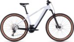 VTT Électrique Semi-Rigide Cube Reaction Hybrid Pro 500 Shimano Deore 11V 500 Wh 29'' Blanc Flash