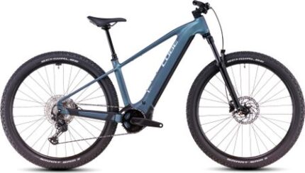 VTT Électrique Semi-Rigide Cube Reaction Hybrid Pro 600 Shimano Deore/Deore XT 12V 600 Wh 27.5'' Bleu Vert Smaragd 2025