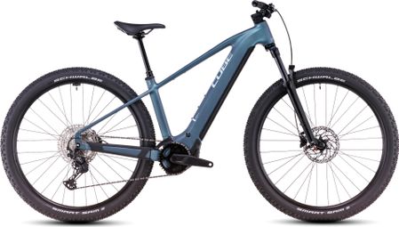 VTT Électrique Semi-Rigide Cube Reaction Hybrid Pro 600 Shimano Deore/Deore XT 12V 600 Wh 27.5'' Bleu Vert Smaragd 2025 VTT Électrique Semi-Rigide Cube Reaction Hybrid Pro 600 Shimano Deore/Deore XT 12V 600 Wh 27.5'' Bleu Vert Smaragd 2025