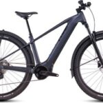 VTT Électrique Semi-Rigide Cube Reaction Hybrid Pro 800 Allroad Shimano Deore/Deore XT 12V 800 Wh 27.5'' Gris Metallic 2025