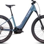 VTT Électrique Semi-Rigide Cube Reaction Hybrid Pro 800 Easy Entry Shimano Deore/Deore XT 12V 800 Wh 27.5'' Bleu Vert Smaragd 2025
