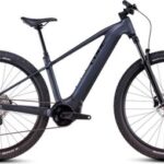 VTT Électrique Semi-Rigide Cube Reaction Hybrid Pro 800 Shimano Deore/Deore XT 12V 800 Wh 27.5'' Gris Metallic 2025
