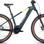 VTT Électrique Semi-Rigide Cube Reaction Hybrid SLT 750 Shimano XT 12V 750 Wh 29'' Vert Goblin