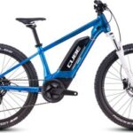 VTT Électrique Semi-Rigide Enfant Cube Acid 240 Hybrid Rookie Pro 400 Shimano Cues 9V 400 Wh 24'' Bleu Actionteam 2025 7 - 10 ans