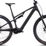VTT Électrique Tout-Suspendu Cube AMS Hybrid One44 C:68X Race 400X Shimano Deore XT 12V 400 Wh 29'' Noir Blackline 2025