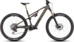 VTT Électrique Tout-Suspendu Cube AMS Hybrid One44 C:68X Super TM 400X Sram XX Eagle AXS 12V 400 Wh 29'' Vert Dusty Olive 2025