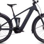 VTT Électrique Tout-Suspendu Cube Stereo Hybrid One22 Pro 600 Allroad Shimano Cues 10V 600 Wh 27.5'' Noir Night 2025