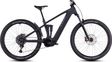 VTT Électrique Tout-Suspendu Cube Stereo Hybrid One22 Pro 600 Shimano Cues 10V 600 Wh 27.5'' Noir Night 2025