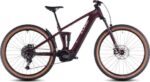 VTT Électrique Tout-Suspendu Cube Stereo Hybrid One22 Pro 600 Shimano Cues 10V 600 Wh 27.5'' Rouge Amarone 2025