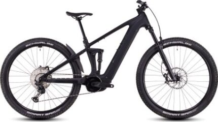 VTT Électrique Tout-Suspendu Cube Stereo Hybrid One22 SLX 800 Shimano Deore/Deore XT 12V 800 Wh 29'' Noir Blackline 2025