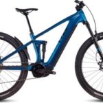 VTT Électrique Tout-Suspendu Cube Stereo Hybrid One22 SLX 800 Shimano Deore/Deore XT 12V 800 Wh 29'' Bleu Electric 2025