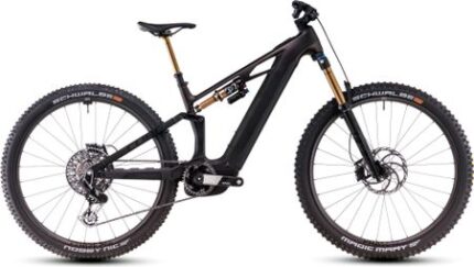 VTT Électrique Tout-Suspendu Cube Stereo Hybrid One44 HPC SLT 800 Sram XX Eagle AXS 12V 800 Wh 29'' Gris Irisé Liquid Lava 2025